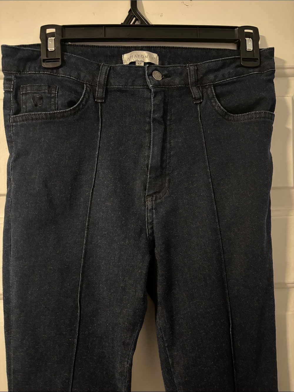 Anatomie Women’s Dark Blue Denim Front Seam Jeans Size Medium